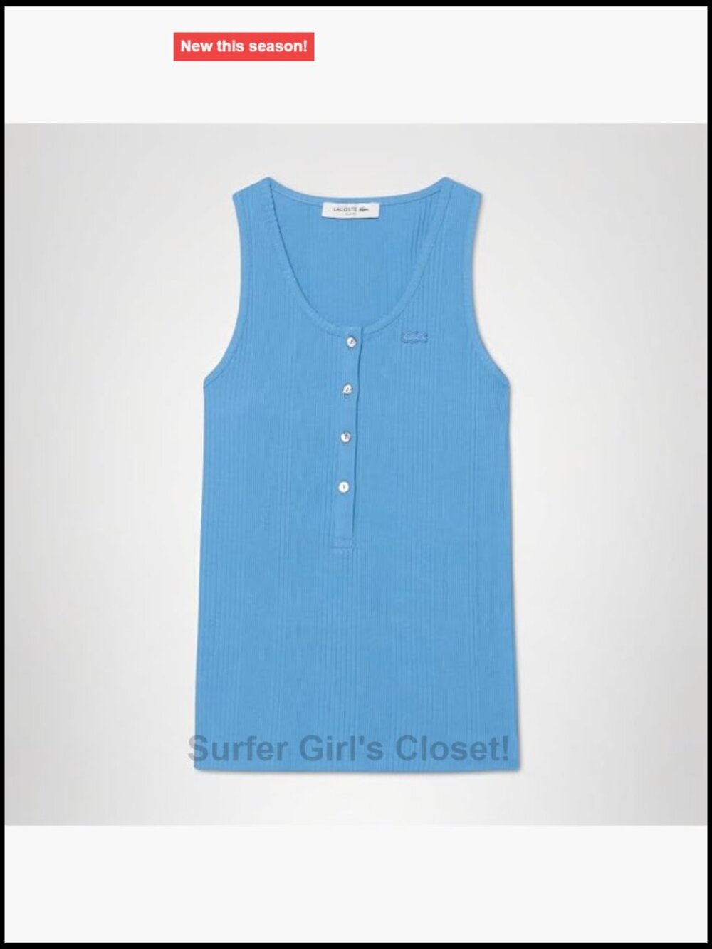 Slim Fit Ribbed Cotton Tank Top Sleeveless Women's Casual
